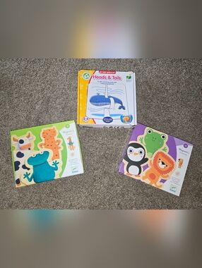 Djeco Magnetic Puzzle Bundle + Matching Game